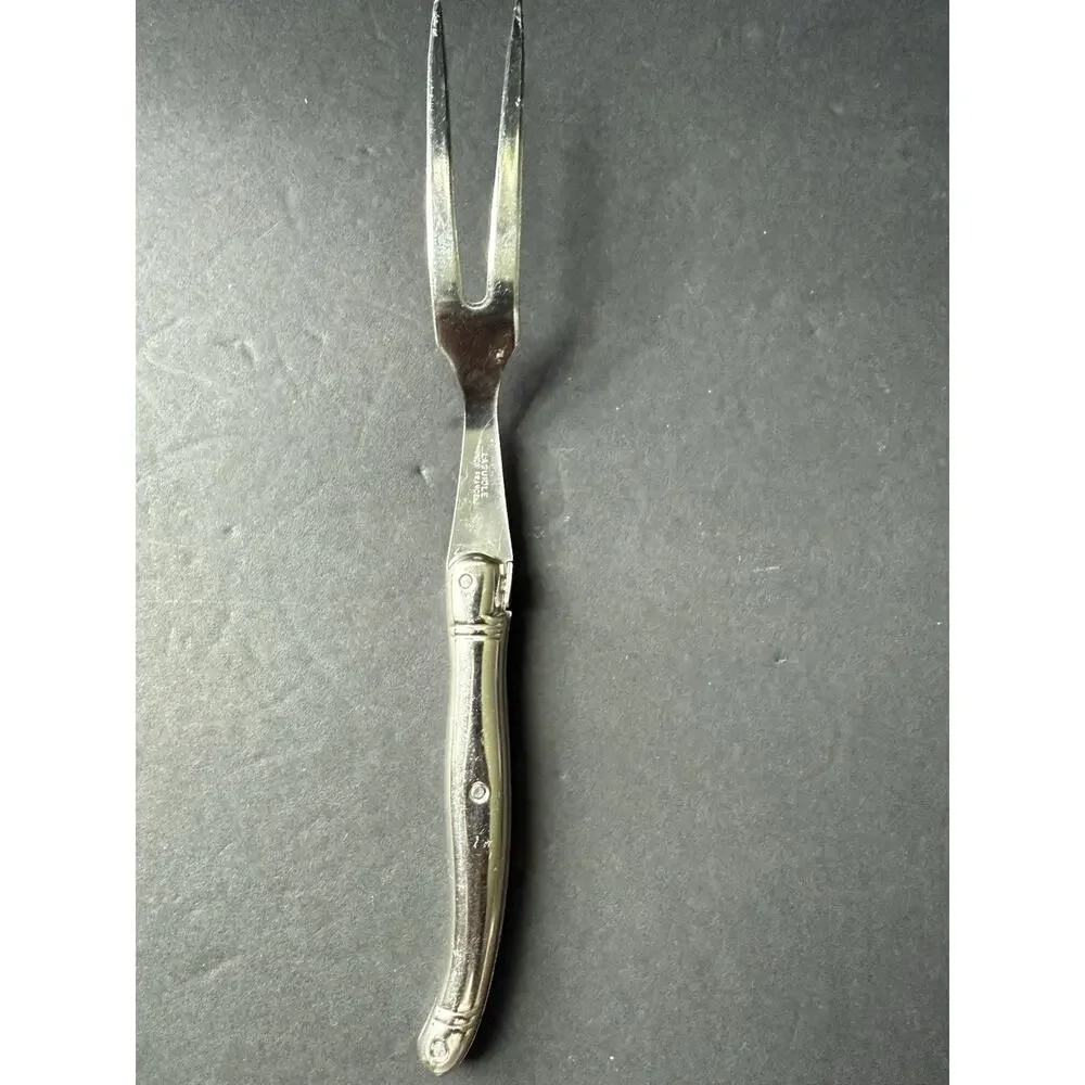 Laguiole Serving Fork Stainless Steel Made In France 10” Cottagecore